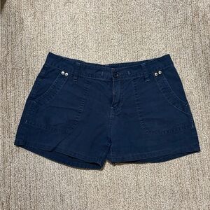 UNIONBAY Dark Blue Women's Cargo Shorts